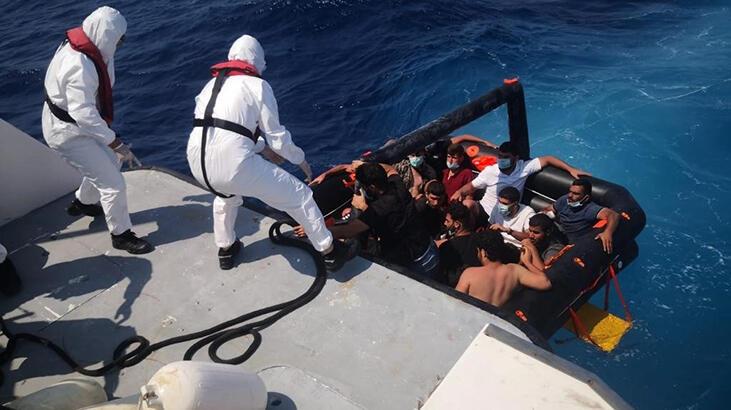 Bodrum’da 32 kaçak göçmen kurtarıldı