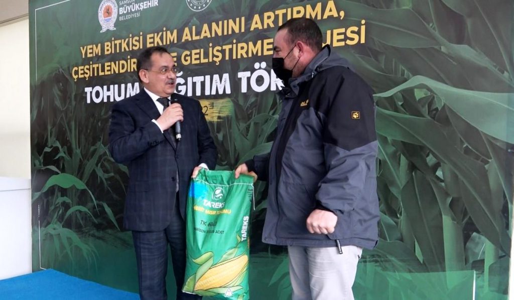 133 ton yem bitkisi tohumu dağıtıldı, yem açığının 3’te 1’ini karşılayacak