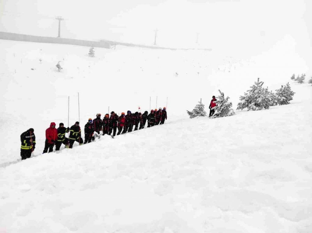 AFAD’dan çığ tatbikatı
