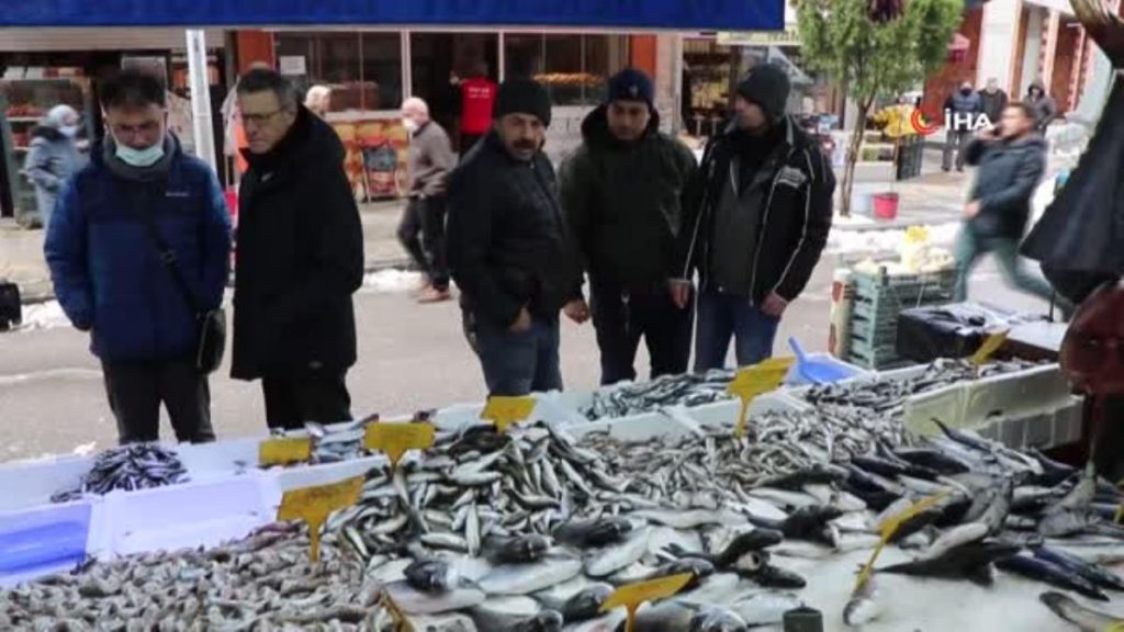 Havalar soğudu, balığa ilgi arttı