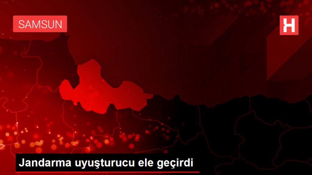 Jandarma uyuşturucu ele geçirdi