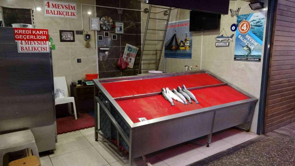 Karadeniz’de bir haftadır tesirli olan kar yağışı tezgahlarda balık fiyatlarını uçurdu