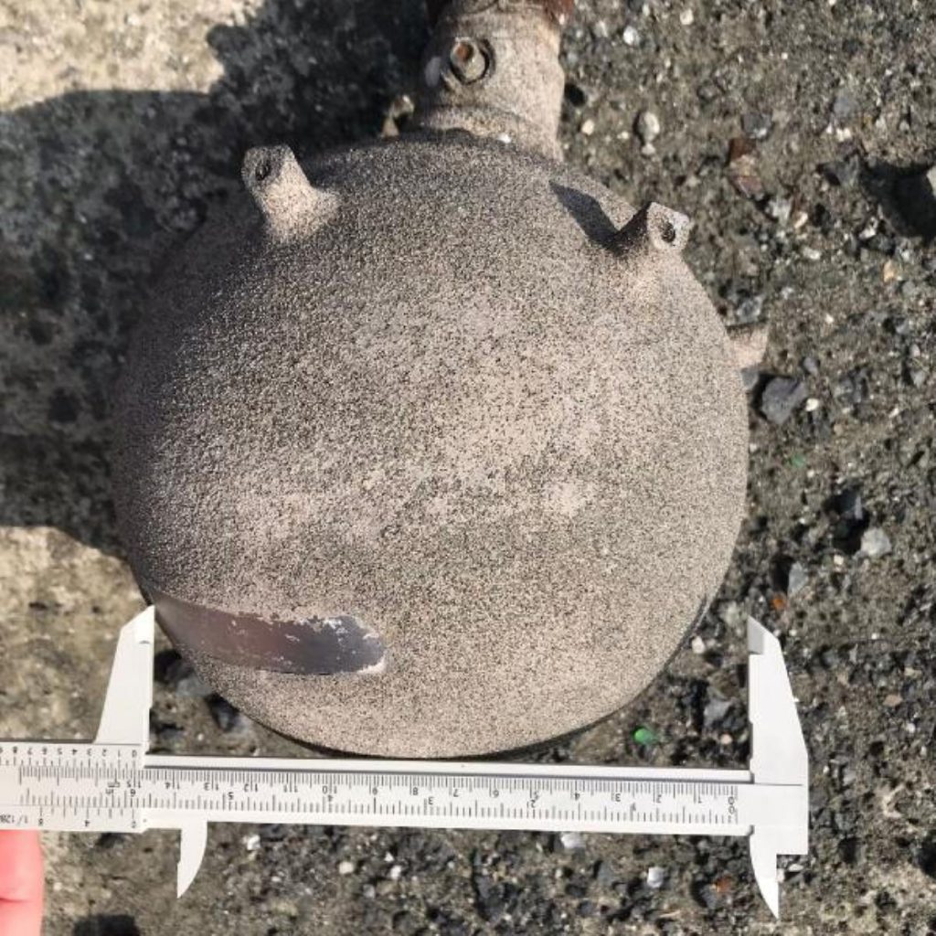 Samsun’da Rus denizaltı gereci bulundu