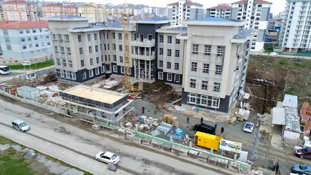 Son dakika haberi | Canik Hükümet Konağı inştının yüzde 60’ı tamamlandı