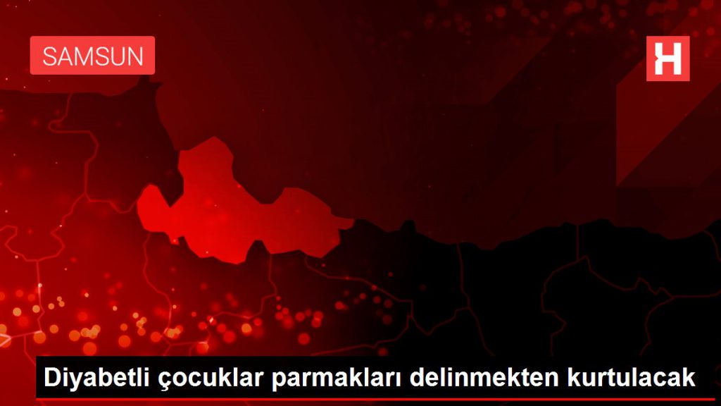 Diyabetli çocuklar parmakları delinmekten kurtulacak