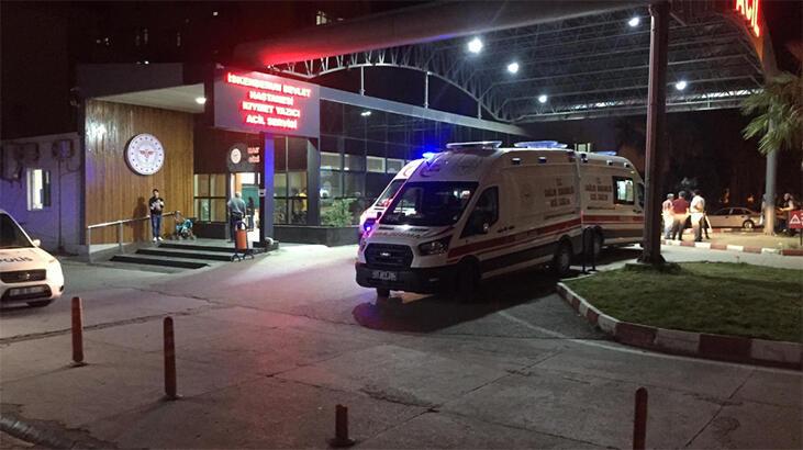 Hatay’da yolcu minibüsü takla attı! Yaralılar var
