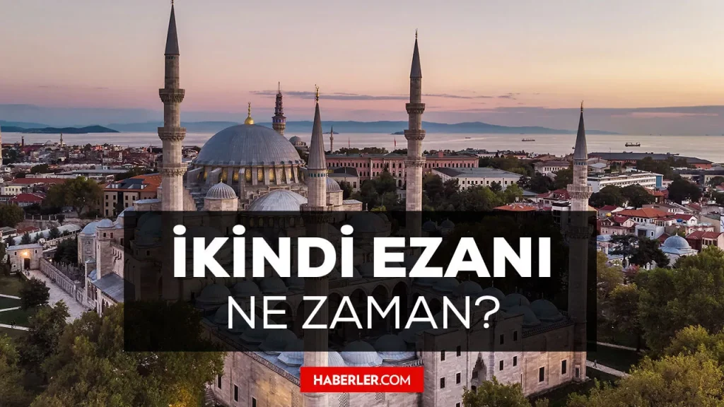 Samsun ikindi ezanı st kaçta? Namaz stleri: Diyanet vilayet il ezan stleri! Bugün 13 Nisan 2022 Samsun namaz vakitleri!