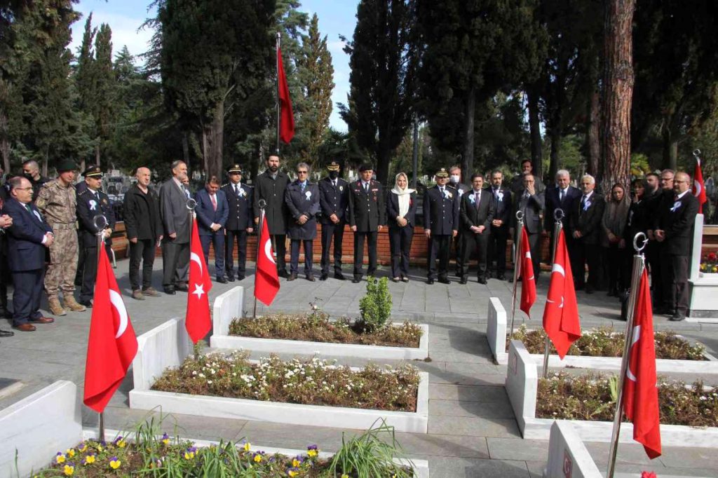 Samsun’da Polis Teşkilatı’nın 177. yılında şehitler anıldı