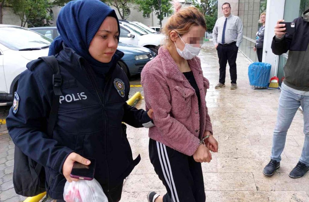 Annesini bıçaklayan bayanı bıçakladı