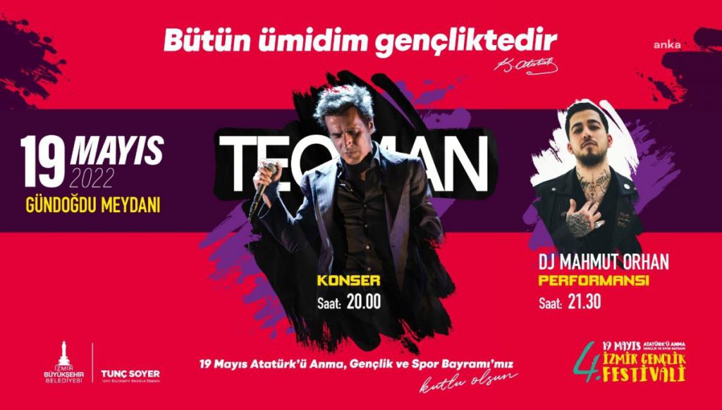 İzmir’de Cümbüş Dolu 19 Mayıs Programı