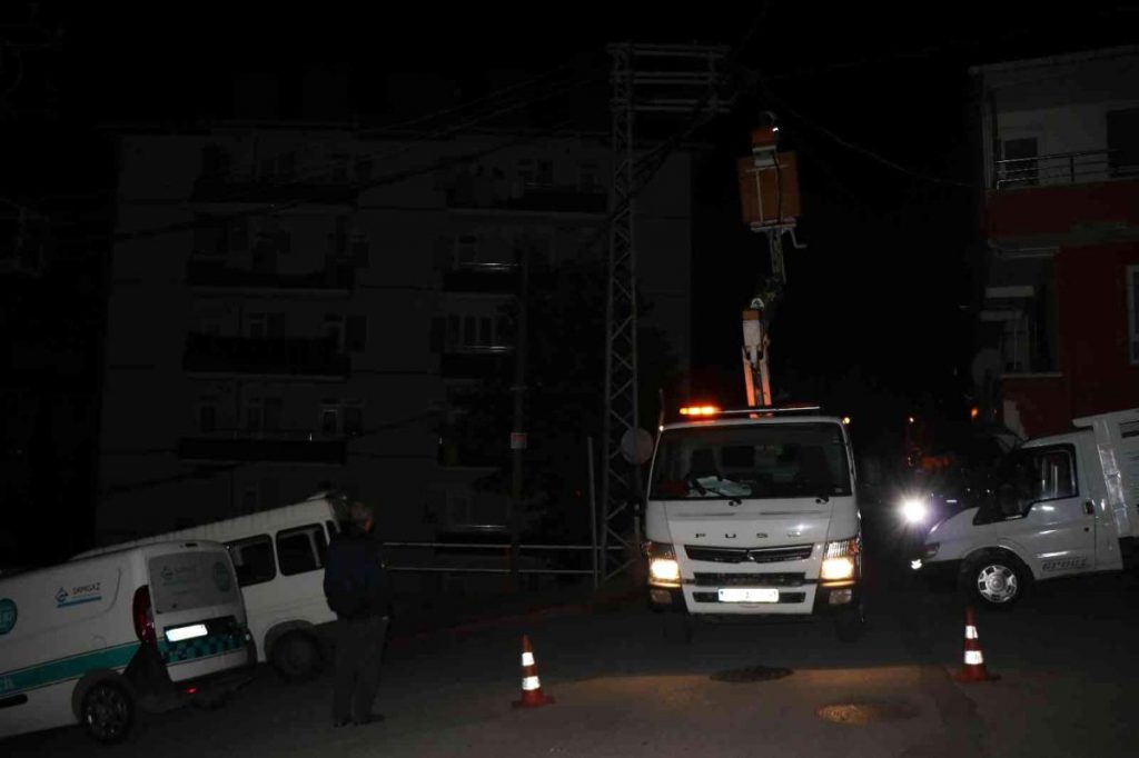 Mahallede ‘doğalgaz’ paniği