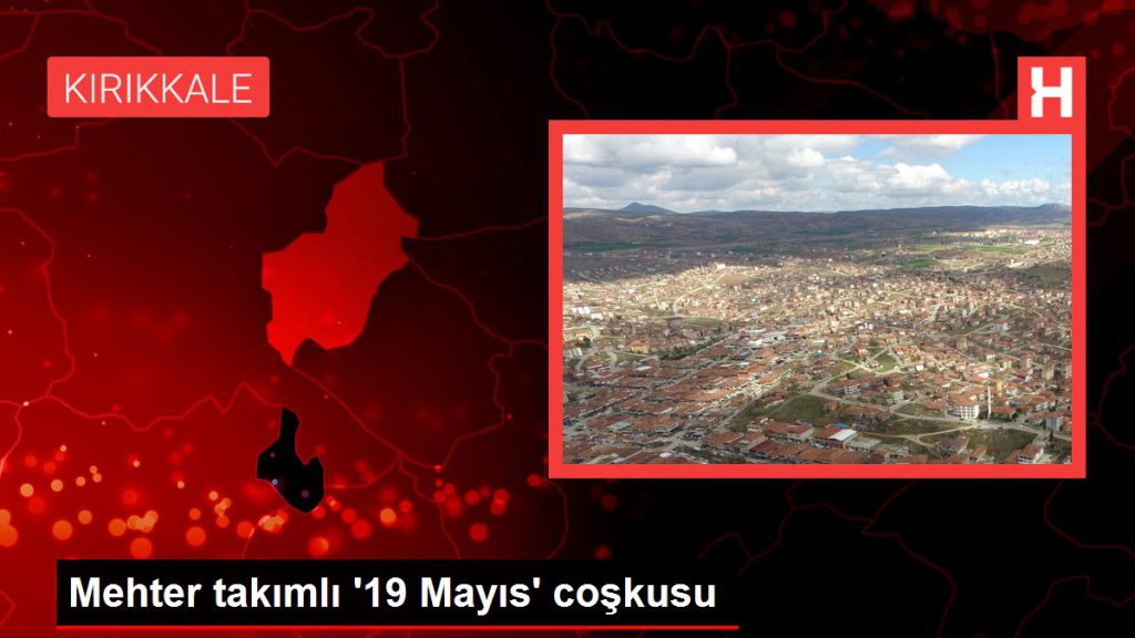Mehter gruplu ’19 Mayıs’ coşkusu