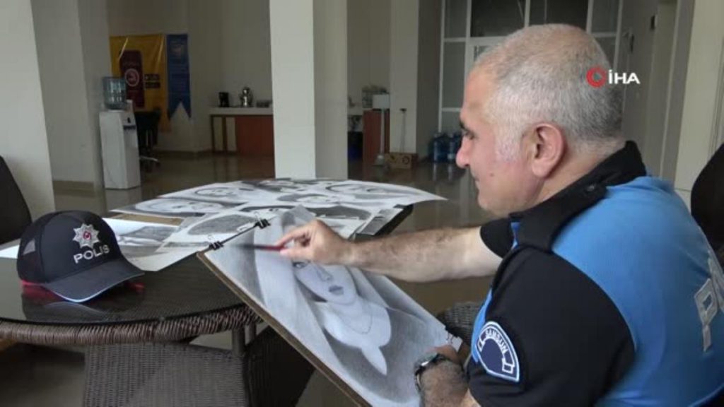 Ressam polis, 20 stant açtı