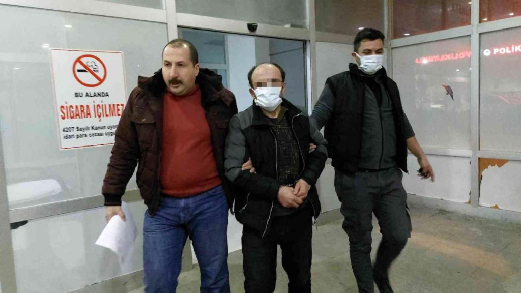 Samsun’da ikametten hurda materyal çalan şahıs yakalandı