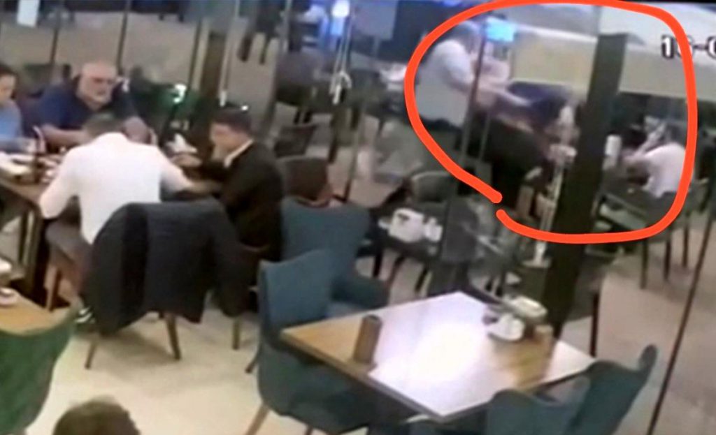 Son dakika haber: Samsun’da avukata taarruz anı kamerada