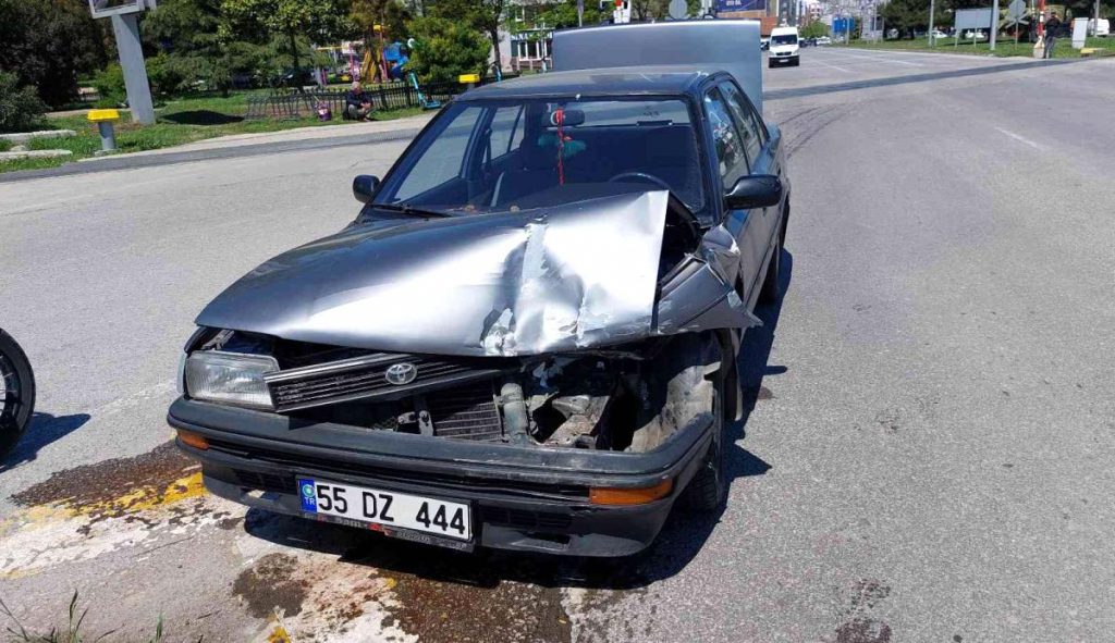 Son dakika haberi… Samsun’da hemzemin geçitte trafik kazası