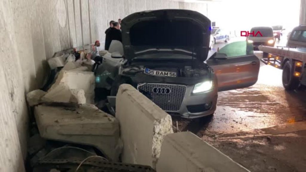 Son dakika! POLİSTEN KAÇARKEN KAZA YAPTI, ARABASINDAN UYUŞTURUCU ÇIKTI