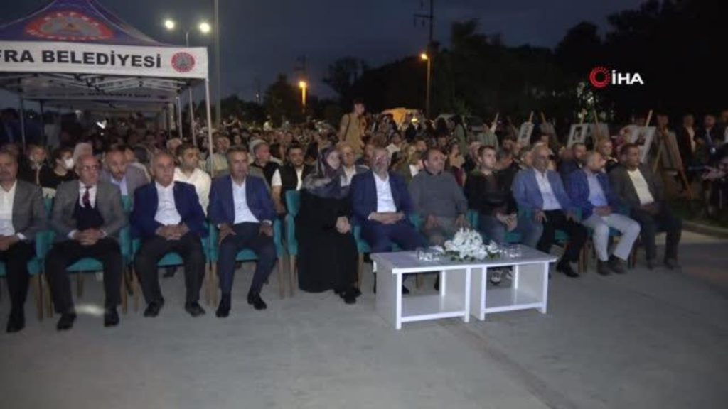 Bafra’da şiir dinletisi ve şiir müsabakası