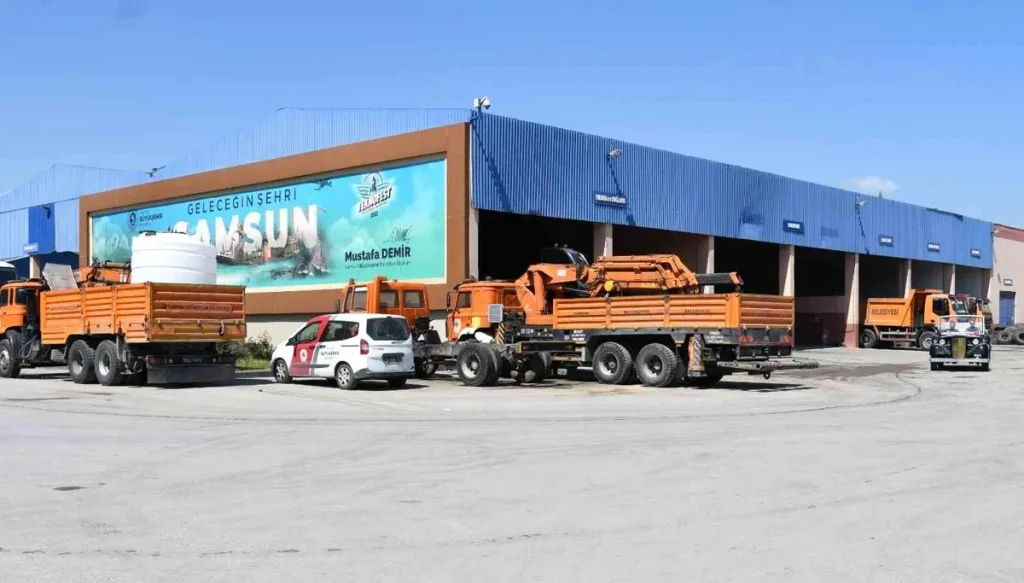 Makine ikmal sanayi sitesi üzere çalışıyor