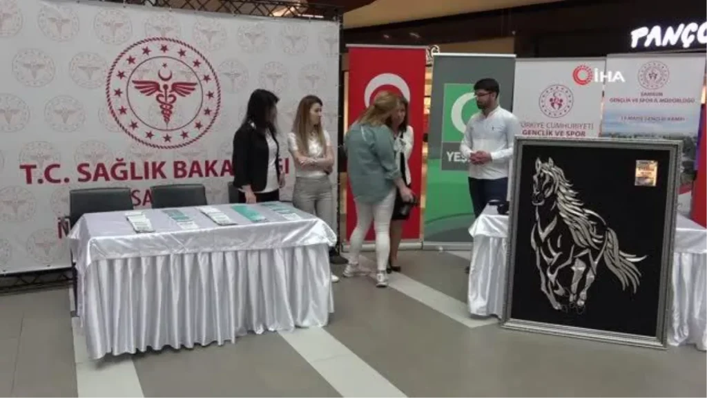 Samsun’da bağımlılığa karşı spor ve sanatla çaba