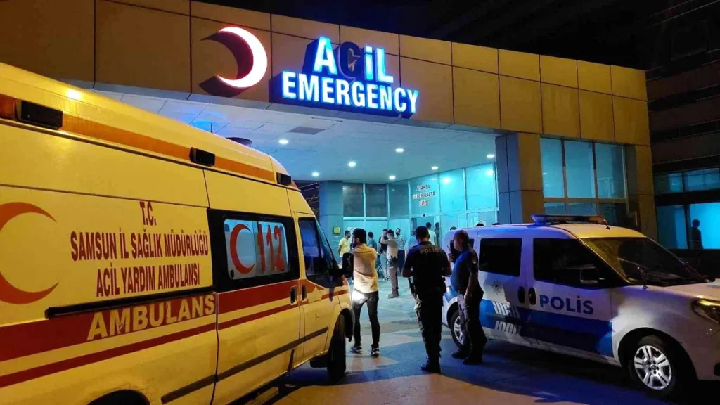 Samsun’da silahlı akın: 2 yaralı