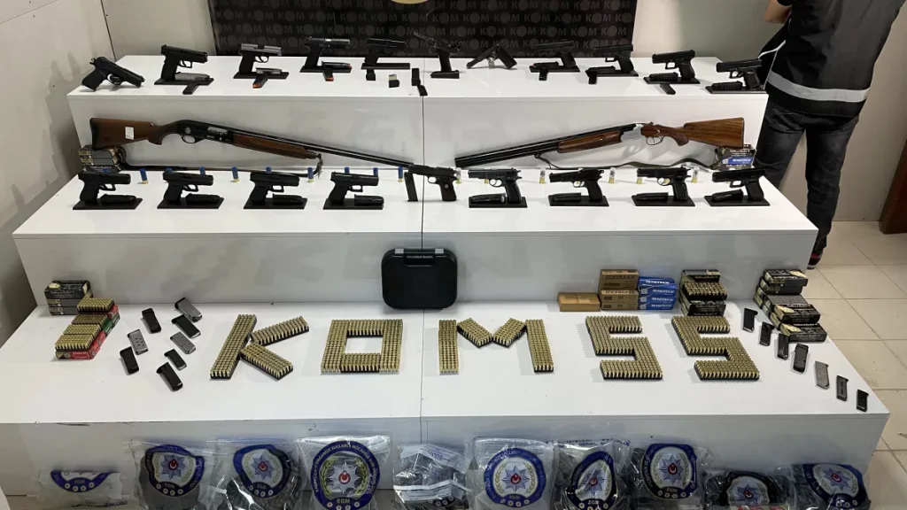 Samsun’daki silah kaçakçılığı operasyonunda yakalanan kuşkulu tutuklandı