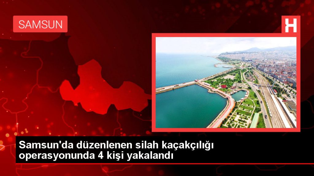 Son dakika haber: Samsun’da düzenlenen silah kaçakçılığı operasyonunda 4 kişi yakalandı