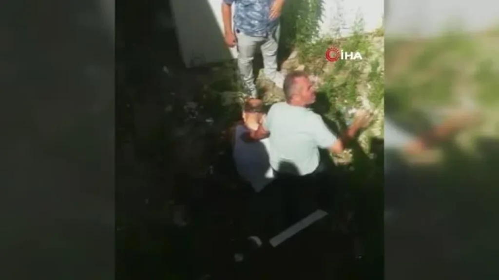 Anahtarı unuttuğu konutuna girmek için duvara tırmanan şahıs düşerek yaralandı