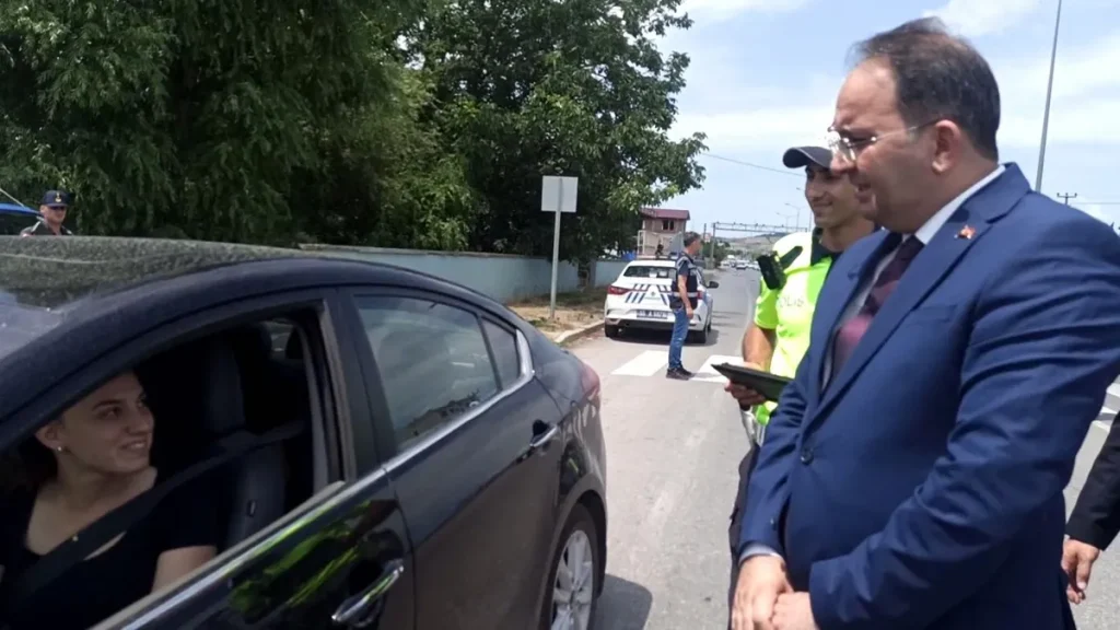 Bayramda yol kontrolü