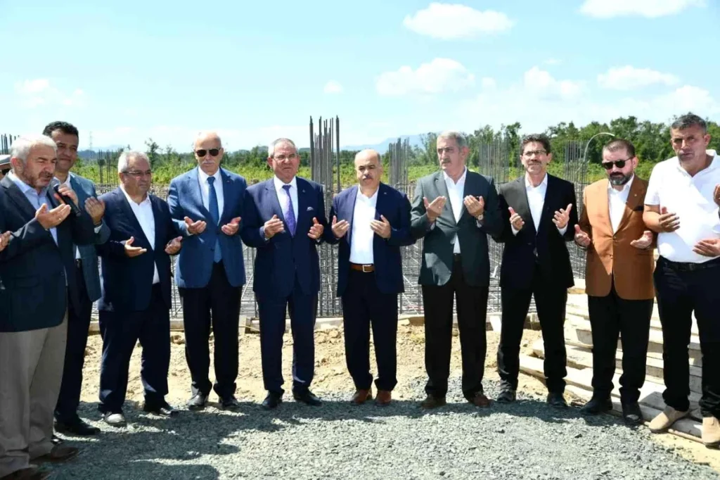 Çarşamba Karma OSB’de temel atma