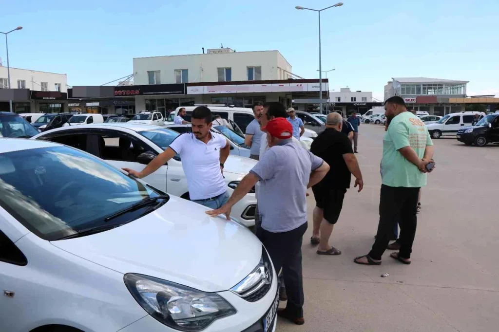 Samsun 2. El Araba Pazarı’nda ‘pazar’ talebi