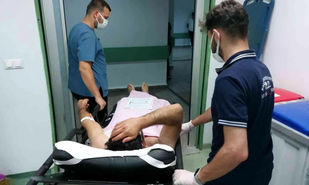 Samsun’da bıçaklı akın: 1 yaralı