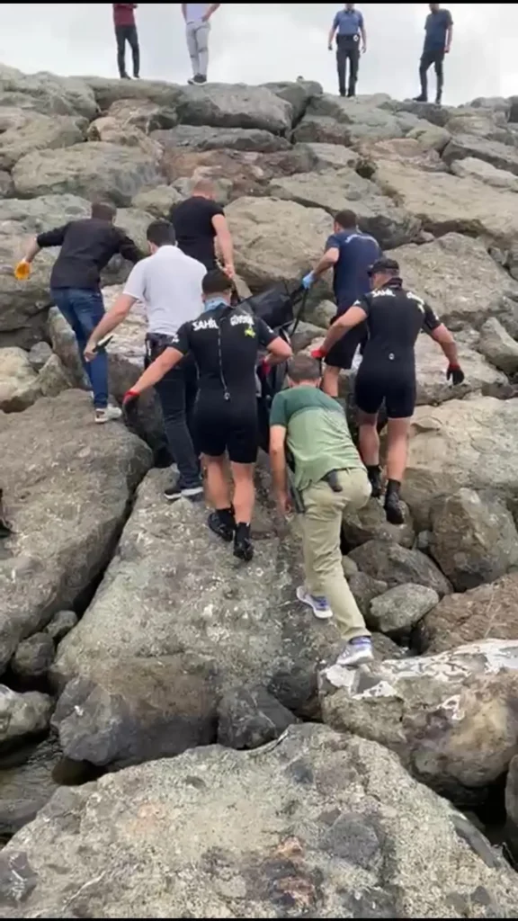 Samsun’da denizde erkek cesedi bulundu