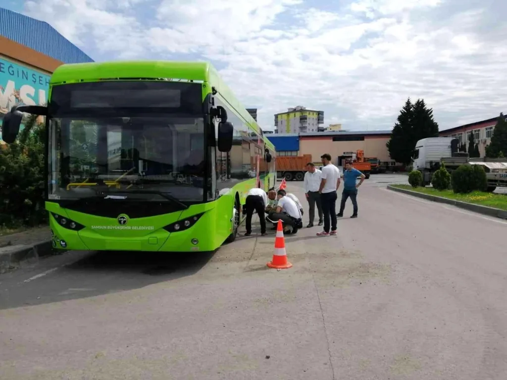 Samsun’da elektrikli otobüs periyodu başlıyor