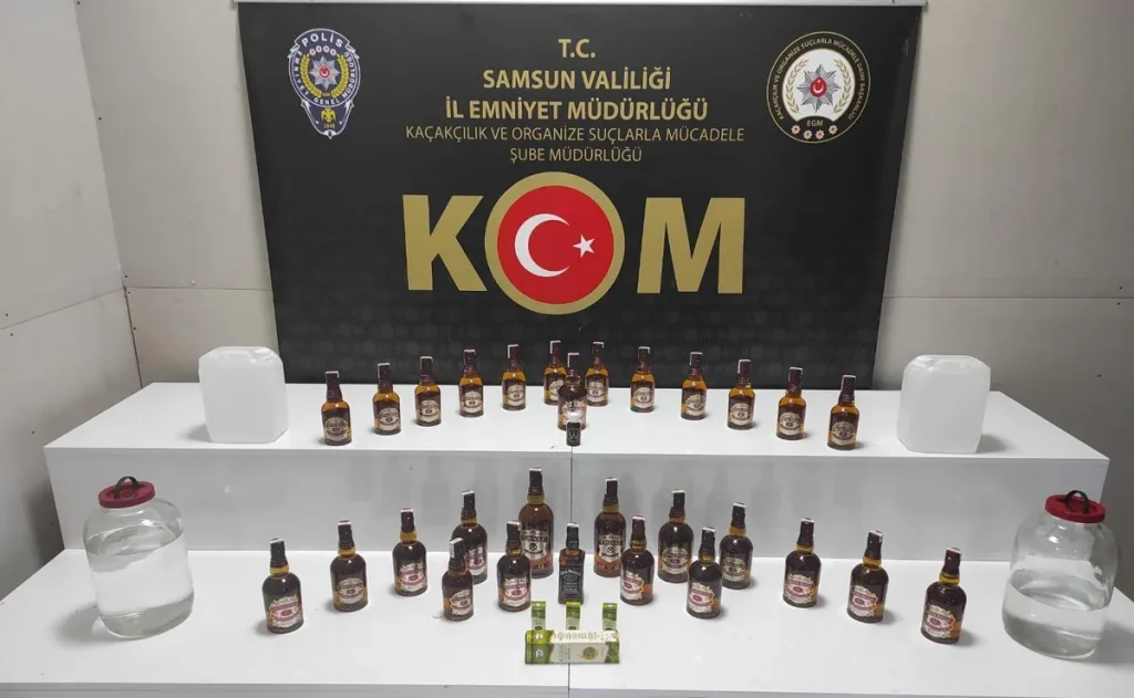Son dakika haberi | Samsun’da kaçakçılık operasyonunda 2 zanlı yakalandı