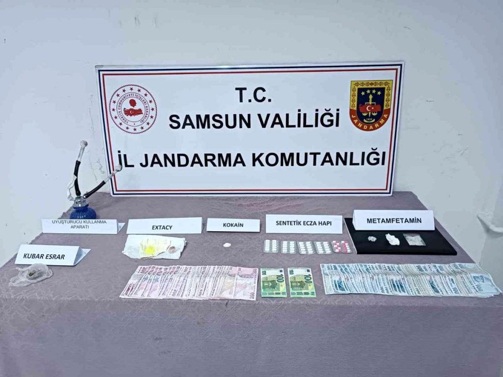 Son dakika… Samsun’da meskeninde uyuşturucu ele geçirilen şahıs gözaltına alındı