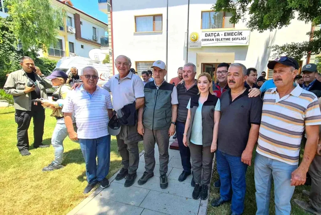 TAB Lideri Ziya Şahin Orman Bakan Kirişçi ile görüştü