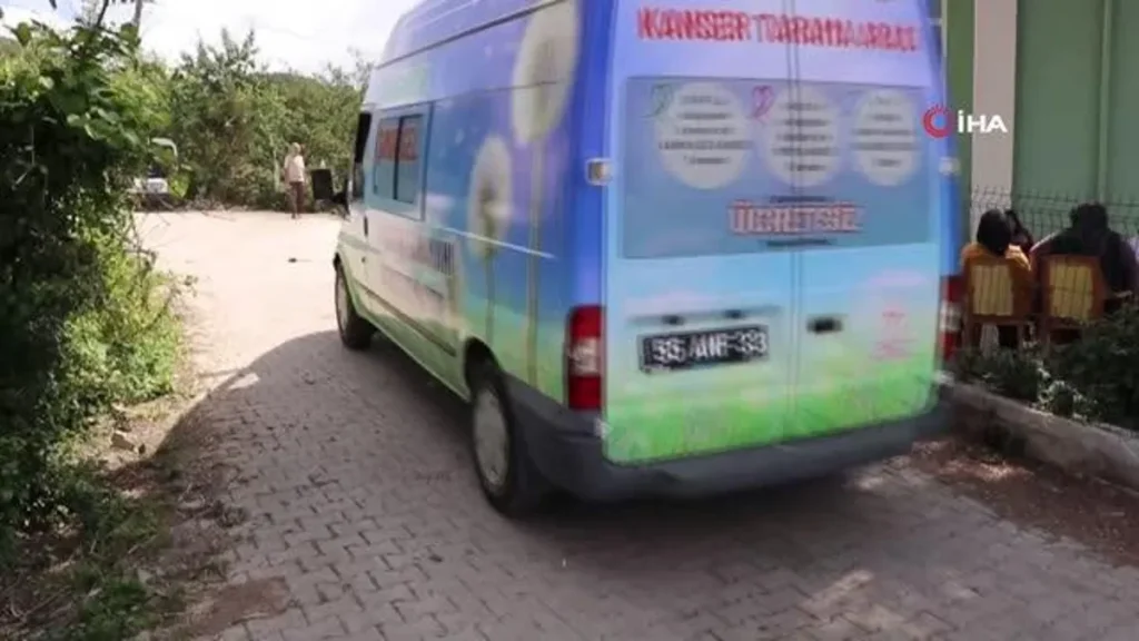 En uzaktaki kırsal mahallelere dahi giden Taşınabilir Kanser Tarama Aracı hizmete girdi