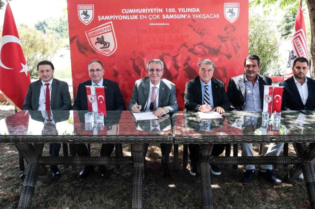 Samsun spor: Samsunspor iş dünyası ile protokol imzaladı