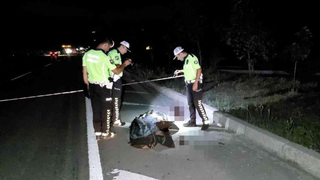 Son dakika haber: Yol kenarında katı atık toplarken kazada hayatını kaybetti