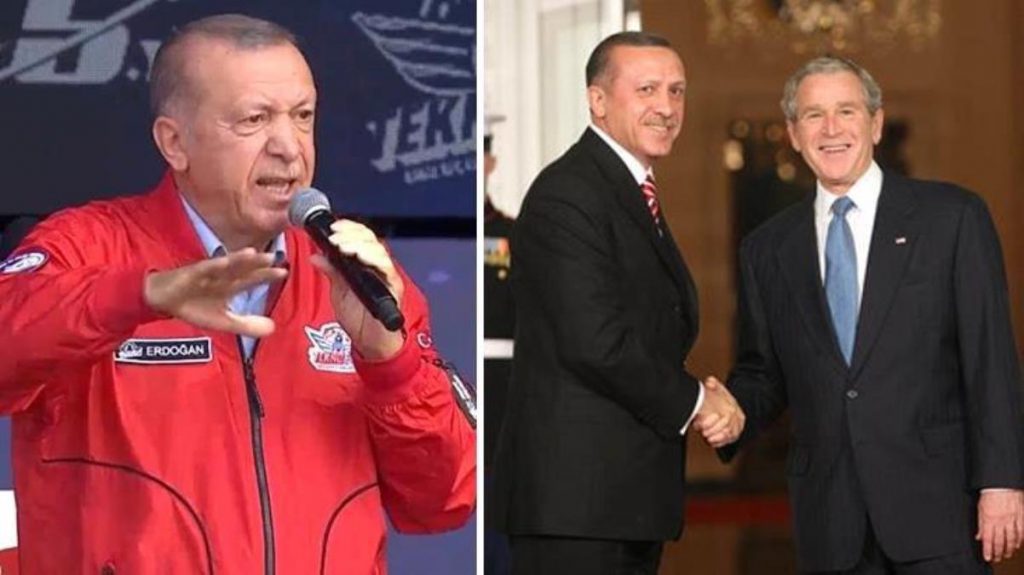 Erdoğan TEKNOFEST’te! Gençlere rehber olacak “Bush” anısını bir sefer daha anlattı