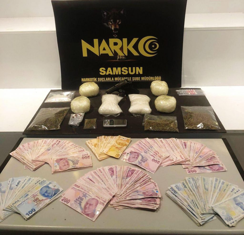 Samsun haber: Samsun’da düzenlenen uyuşturucu operasyonunda 2 zanlı tutuklandı