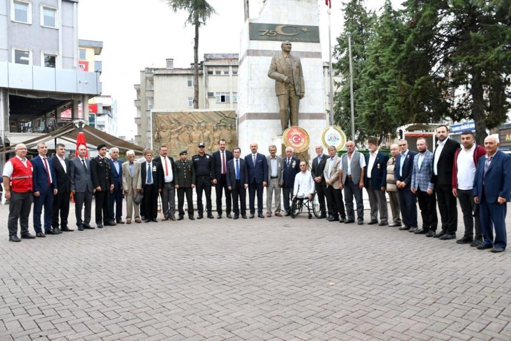 Samsun haberleri… Terme’de Gaziler Günü merasimi