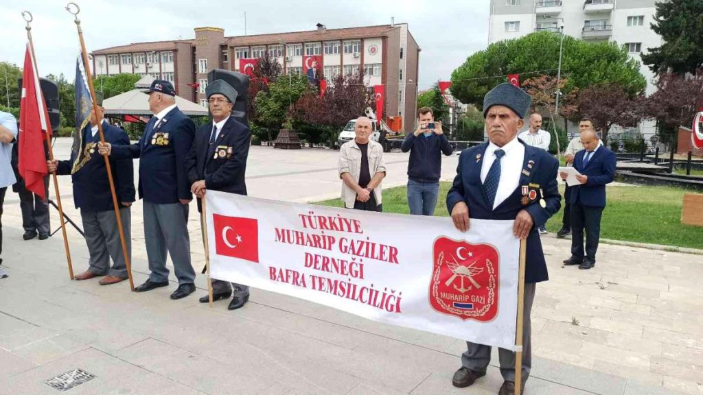 Samsun mahallî haberi… Bafra’da Gaziler Günü kutlandı