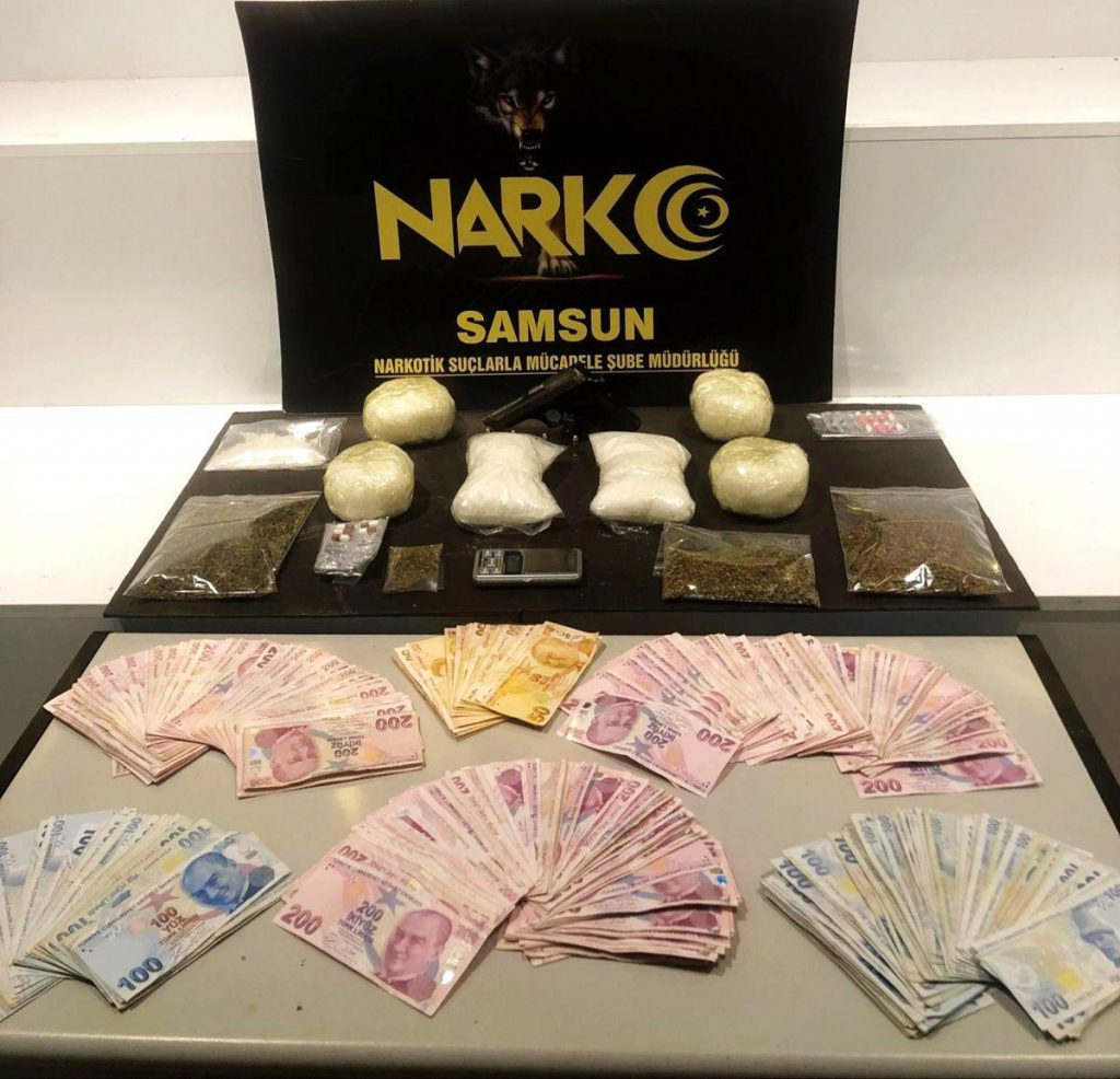 Son dakika haberleri! Samsun’da uyuşturucu ticaretinden 2 kişi tutuklandı