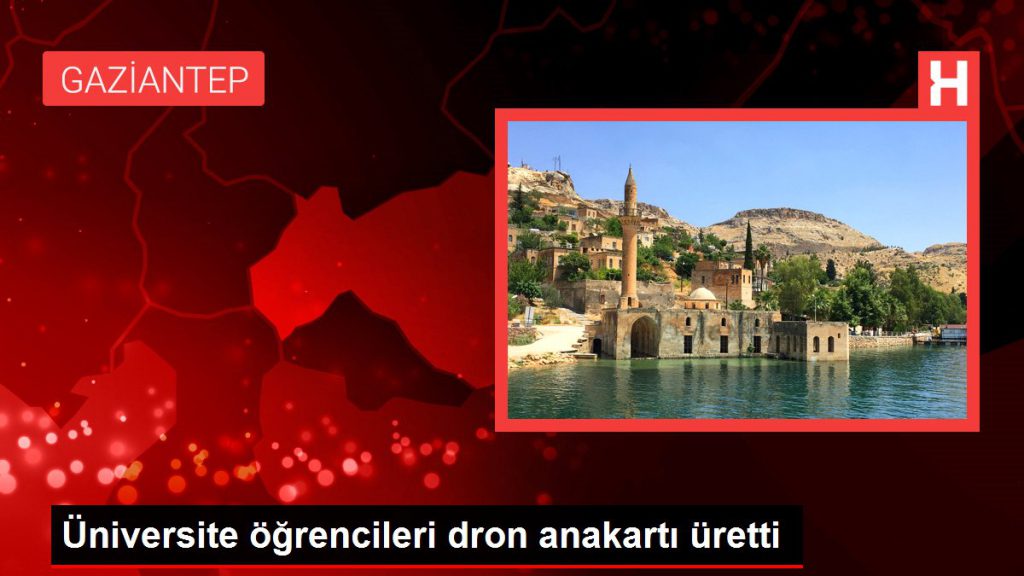 Üniversite öğrencileri dron anakartı üretti
