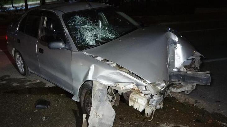 Elazığ’da iki otomobil çarpıştı! 5 yaralı