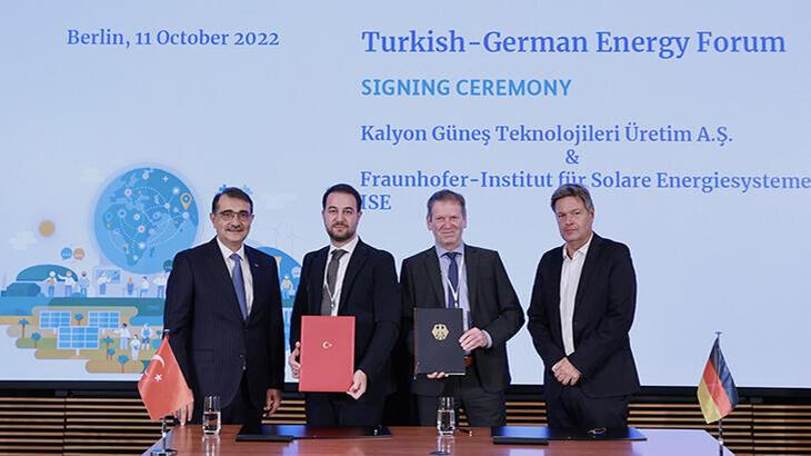 Kalyon Enerji ile Fraunhofer Enstitüsü güneş enerjisi teknolojileri için iş birliği yaptı