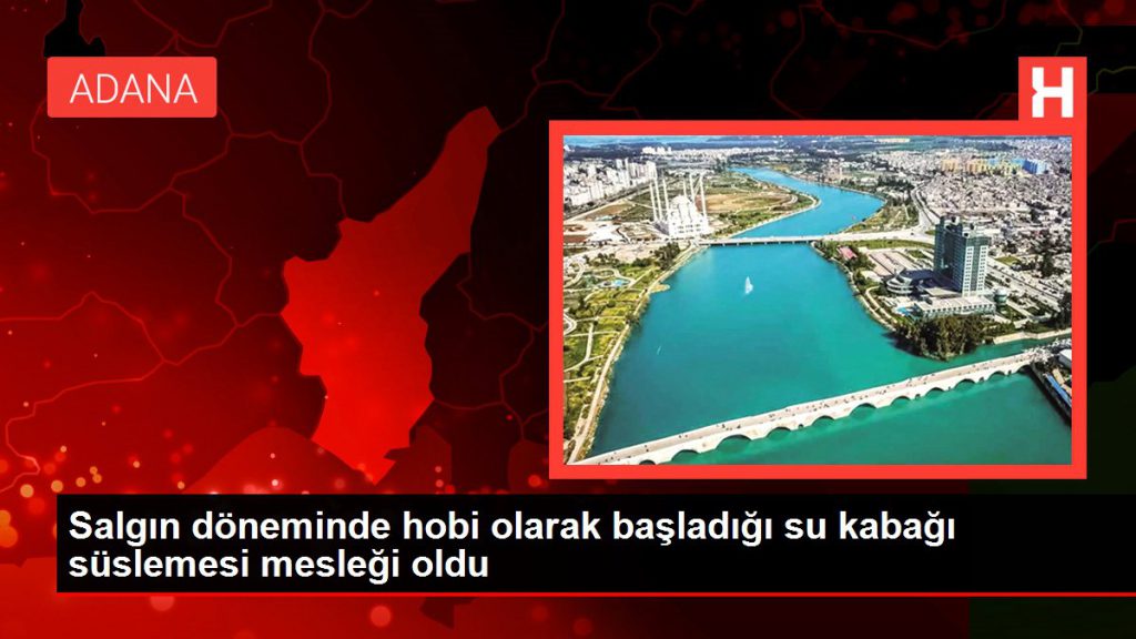 Salgın periyodunda hobi olarak başladığı su kabağı süslemesi mesleği oldu