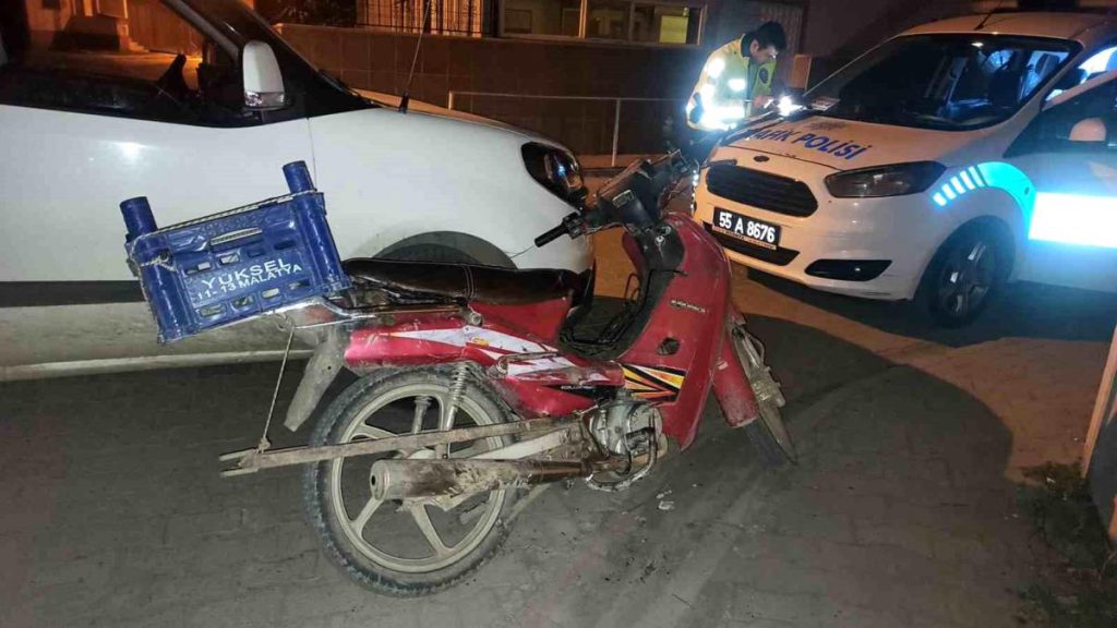 Plakasız motosiklet çalıntı kuşkusuyla otoparka çekildi